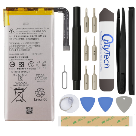 Batterie pour Google Pixel 5 - Qualité Originale - Avec outils