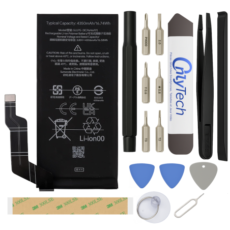 Batterie pour Google Pixel 6A - Qualité Originale - Avec outils