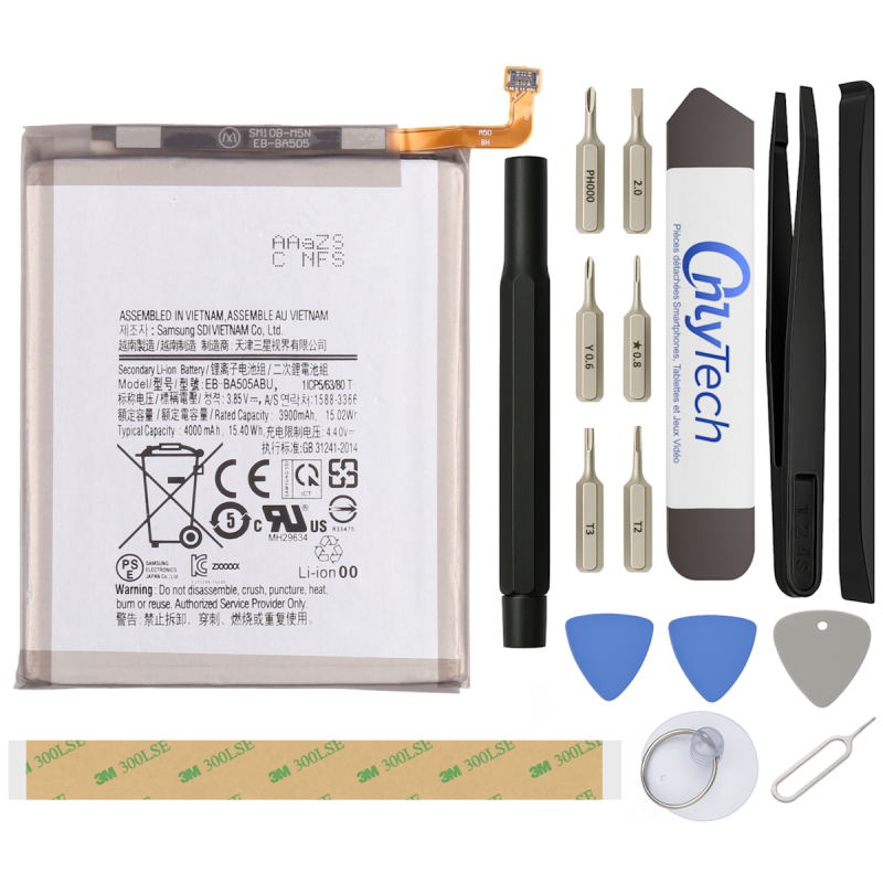 Batterie pour Samsung Galaxy A50 - Qualité Originale - Avec outils