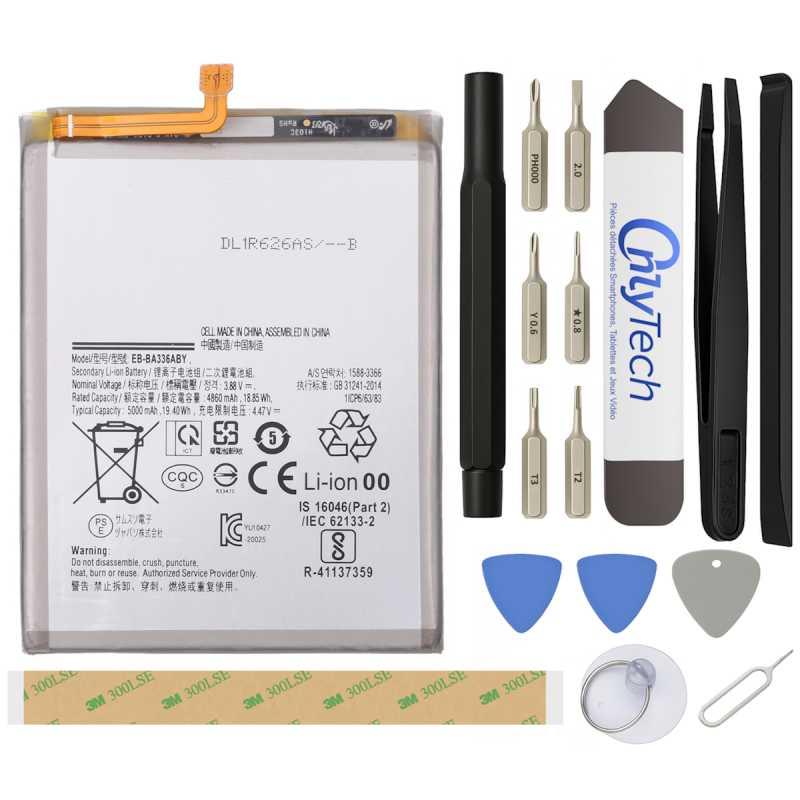 Batterie pour Samsung Galaxy A33 - Qualité Originale - Avec outils