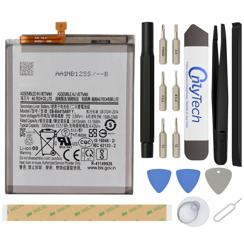 Batterie pour Samsung Galaxy A41 - Qualité Originale - Avec outils