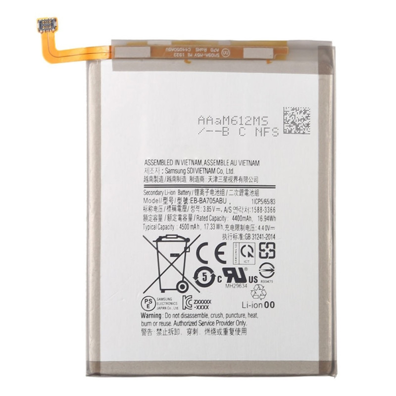 Batterie pour Samsung Galaxy A70 - Qualité Originale
