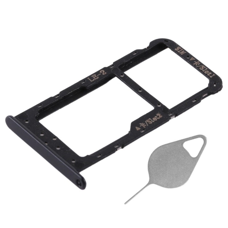 Tiroir de carte SIM Noir du Huawei Honor 9 Lite