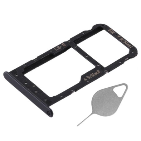 Tiroir de carte SIM Noir du Huawei Honor 9 Lite