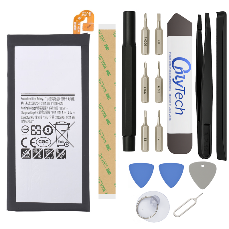 Batterie pour Samsung Galaxy J3 2017 - Qualité Originale - Avec outils
