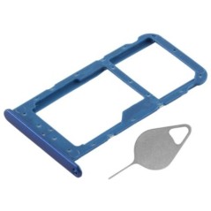 Tiroir de carte SIM Bleu du Huawei Honor 9 Lite