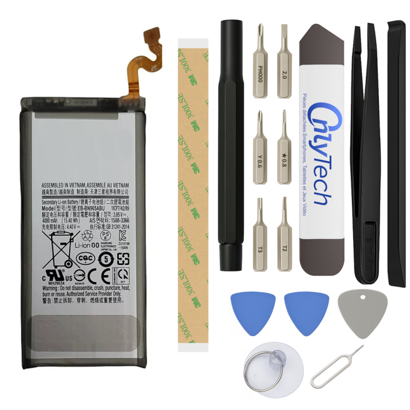 Batterie pour Samsung Galaxy Note 9 - Qualité Originale - Avec outils