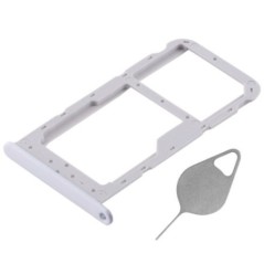 Tiroir de carte SIM Blanc du Huawei Honor 9 Lite