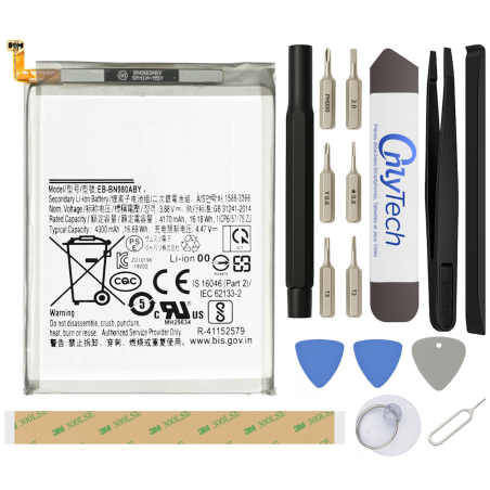 Batterie pour Samsung Galaxy Note 20 - Qualité Originale - Avec outils