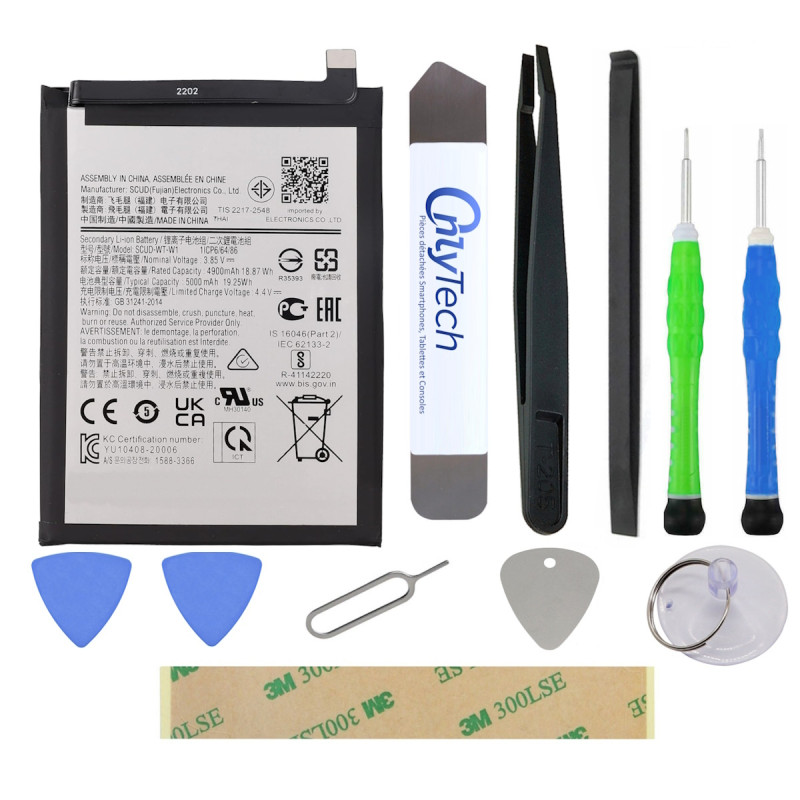 Batterie pour Samsung Galaxy A14 5G - Qualité Originale - Avec outils