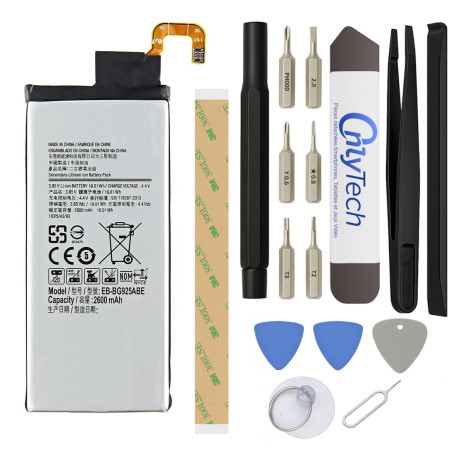 Batterie pour Samsung Galaxy S6 Edge - Qualité Originale - Avec outils