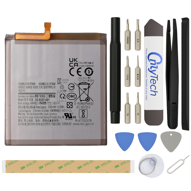 Batterie pour Samsung Galaxy S22 - Qualité Originale - Avec outils