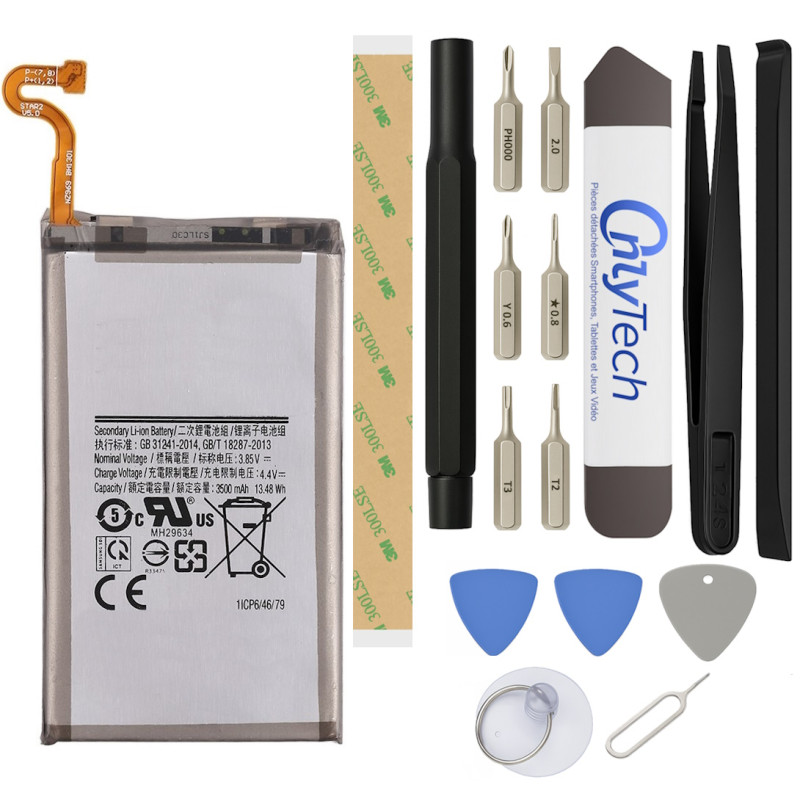 Batterie pour Samsung Galaxy S9 Plus - Qualité Originale - Avec outils