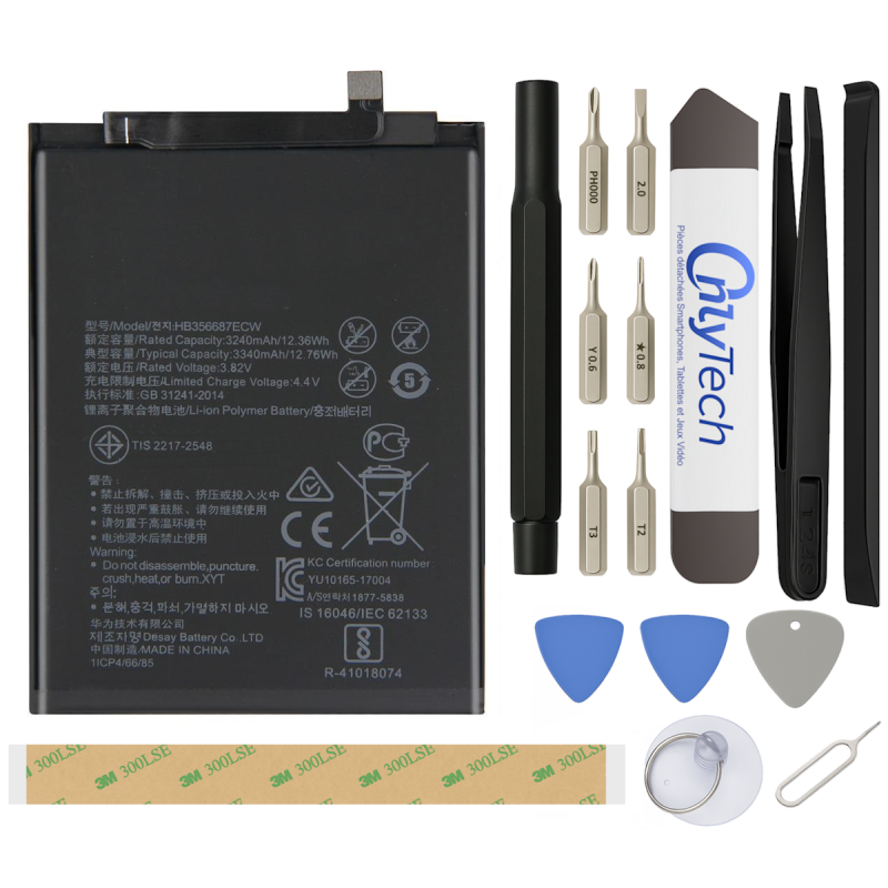 Batterie pour Huawei Mate 10 Lite - Qualité Originale - Avec outils