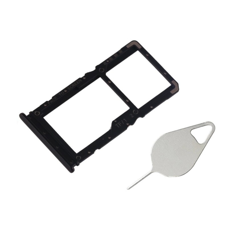 Tiroir de carte SIM Noir du Xiaomi Redmi Note 7