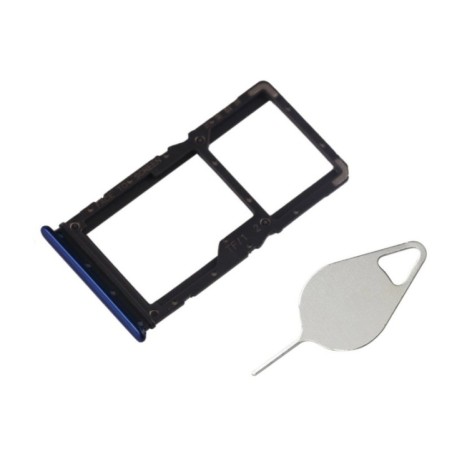 Tiroir de carte SIM Bleu du Xiaomi Redmi Note 7