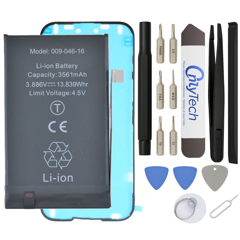 Batterie pour iPhone 16 - Qualité Originale - Avec outils
