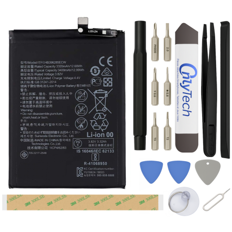 Batterie pour Huawei P20 - Qualité Originale - Avec outils