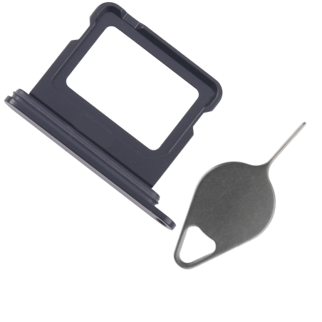 Tiroir de carte SIM Noir de l'iPhone 16