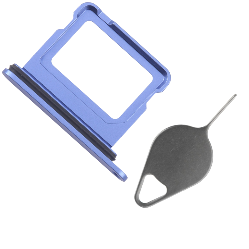 Tiroir de carte SIM Bleu Outremer de l'iPhone 16 Tiroir de carte SIM Bleu Outremer de l'iPhone 16