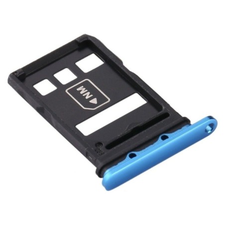 Tiroir de la carte sim et de la carte mémoire du Huawei P40 Bleu