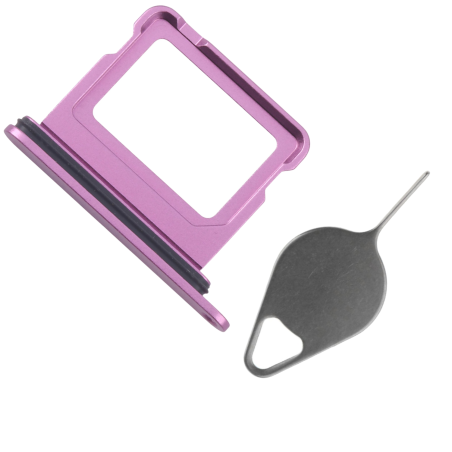 Tiroir de carte SIM Rose de l'iPhone 16