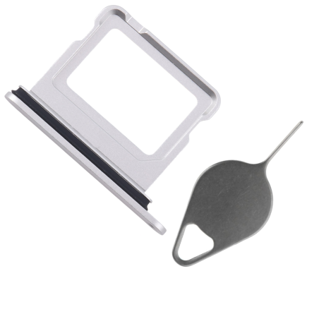 Tiroir de carte SIM Blanc de l'iPhone 16