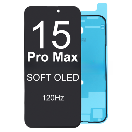 Écran SOFT OLED 120Hz pour iPhone 15 Pro Max