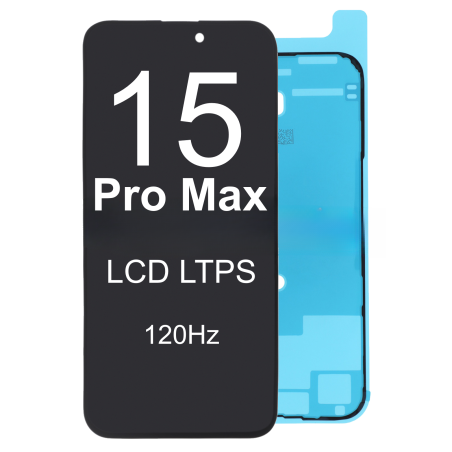 Écran LCD LTPS 120Hz pour iPhone 15 Pro Max