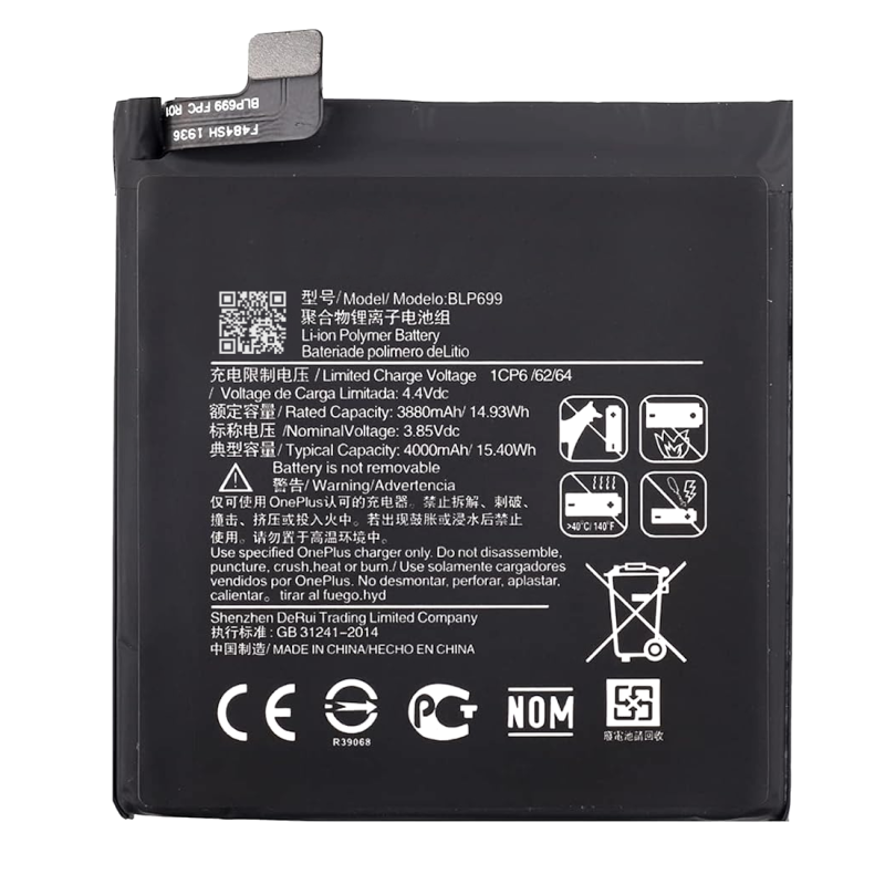 Batterie pour OnePlus 7 Pro - Qualité Originale