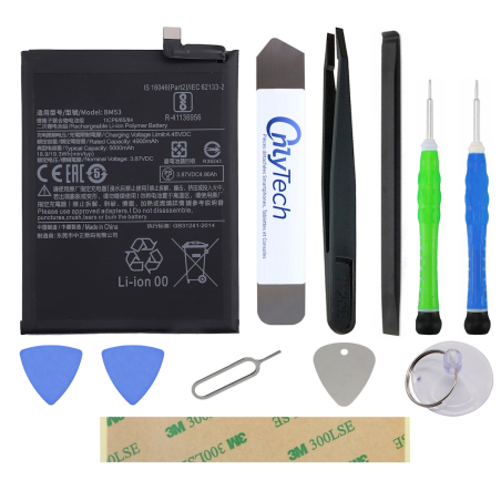 Batterie pour Xiaomi Mi 10T / 10T Pro - Qualité Originale - Avec outils