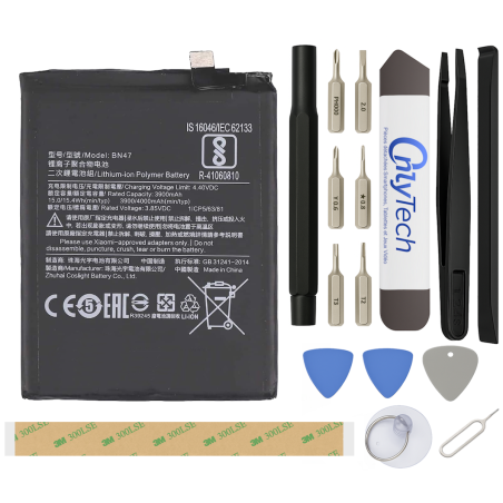 Batterie pour Xiaomi Mi A2 - Qualité Originale - Avec outils
