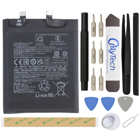 Batterie pour Xiaomi 11T - Qualité Originale - Avec outils