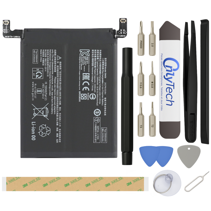 Batterie pour Xiaomi 11T Pro - Qualité Originale - Avec outils