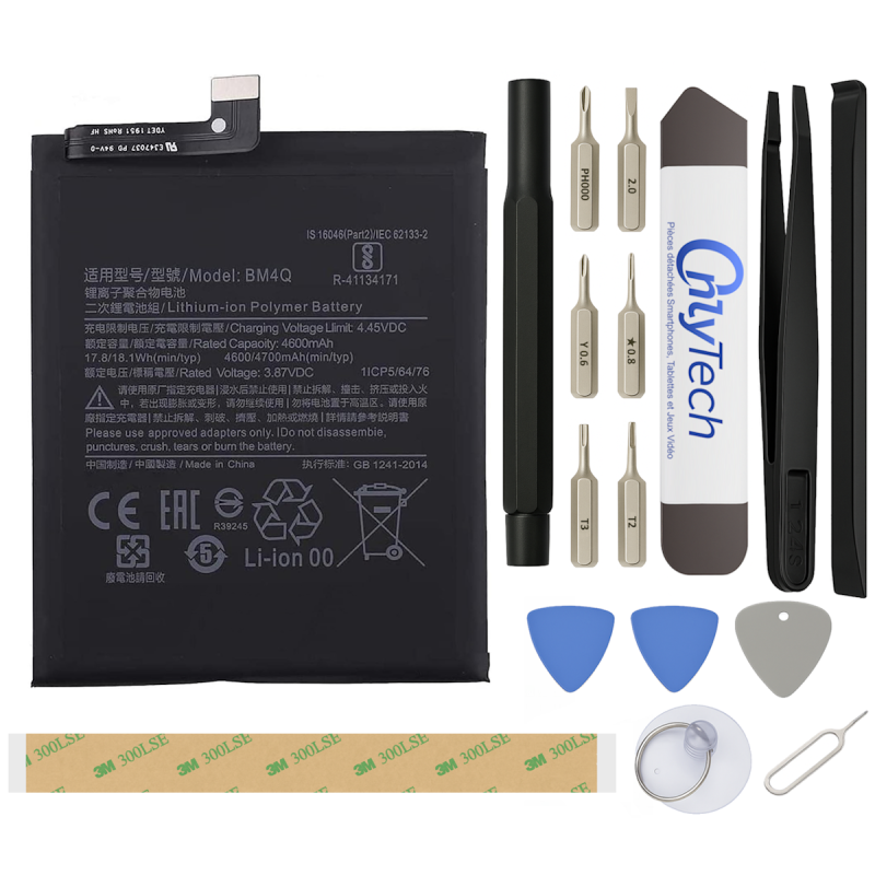 Batterie pour Xiaomi Redmi K30 Pro / Poco F2 Pro - Qualité Originale - Avec outils