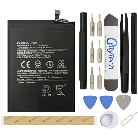 Batterie pour Xiaomi Redmi 9T / Poco M3 - Qualité Originale - Avec outils