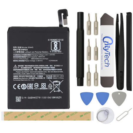 Batterie pour Xiaomi Redmi Note 5 - Qualité Originale - Avec outils