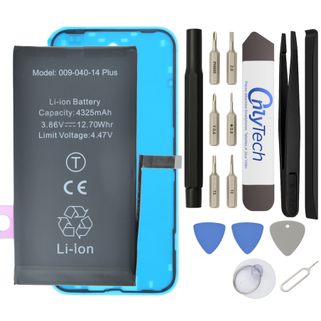 Batterie pour iPhone 14 Plus - Qualité Originale - Avec outils