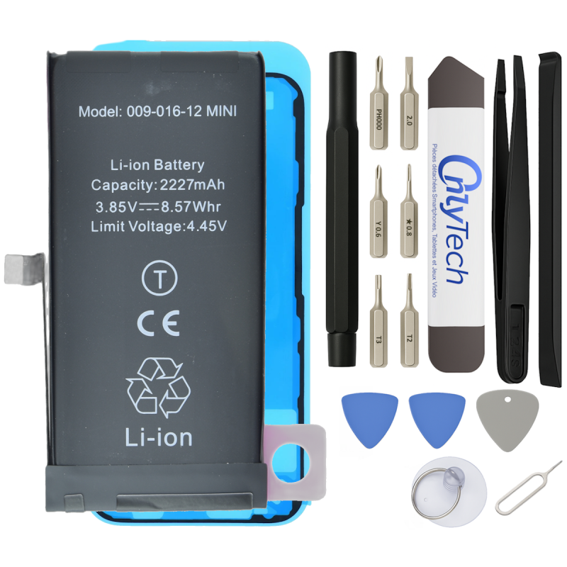 Batterie pour iPhone 12 Mini - Qualité Originale - Avec outils