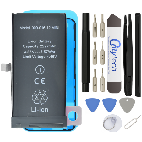 Batterie pour iPhone 12 Mini - Qualité Originale - Avec outils