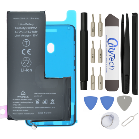 Batterie pour iPhone 11 Pro Max - Qualité Originale - Avec outils