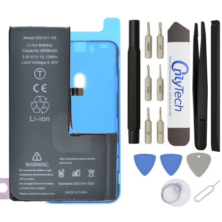 Batterie pour iPhone XS - Qualité Originale - Avec outils
