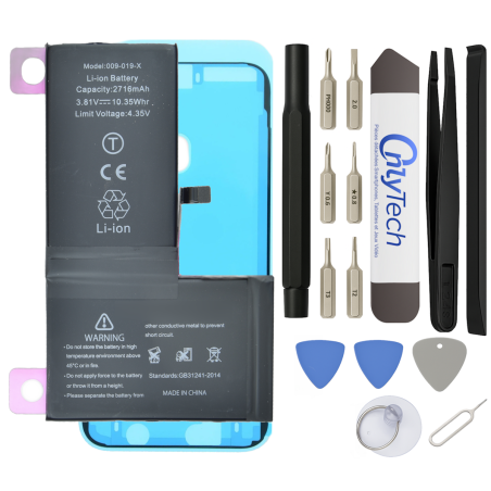 Batterie pour iPhone X - Qualité Originale - Avec outils