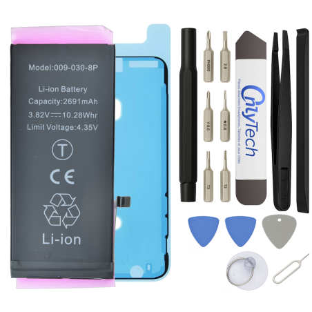 Batterie pour iPhone 8 Plus - Qualité Originale - Avec outils