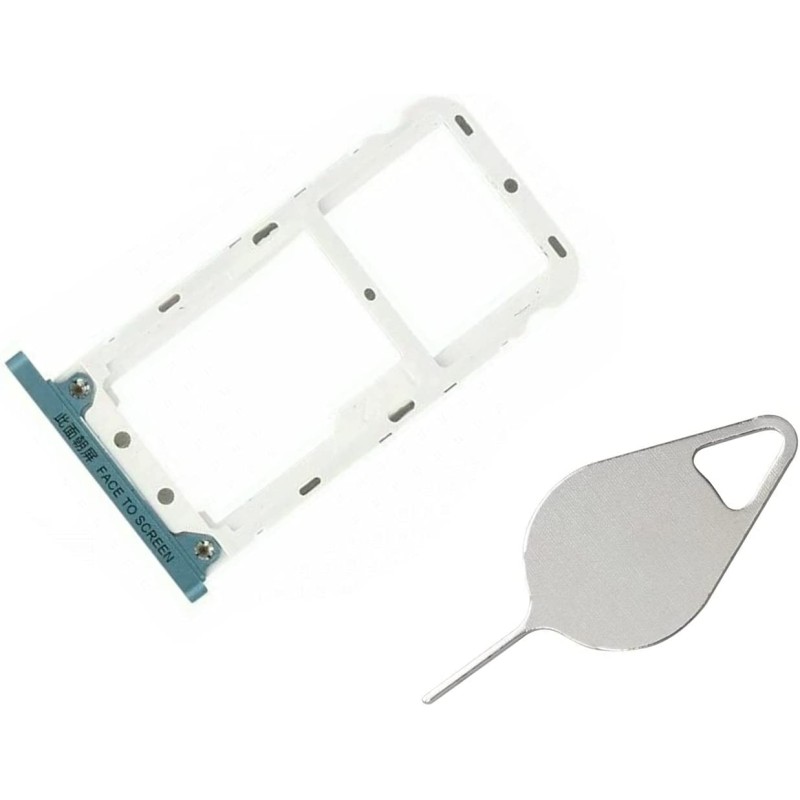 Tiroir de carte SIM Bleu du Xiaomi Mi Max 3