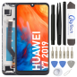 Écran LCD du Huawei Y7 2019 assemblé sur châssis - Avec outils