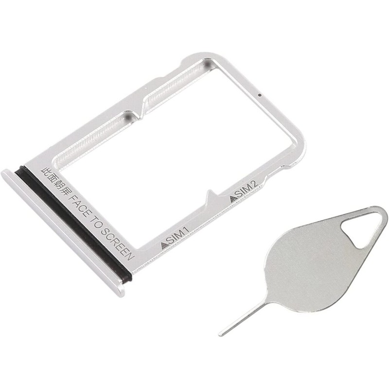 Tiroir de carte SIM Blanc du Xiaomi Mi 8 Pro