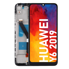 Écran LCD du Huawei Y6 2019 assemblé sur châssis - Avec outils