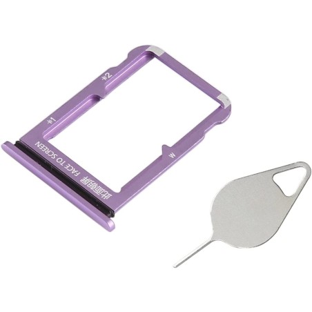 Tiroir de carte SIM Violet du Xiaomi Mi 9