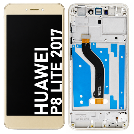 Écran LCD du Huawei P8 Lite 2017 OR assemblé sur châssis - Avec outils